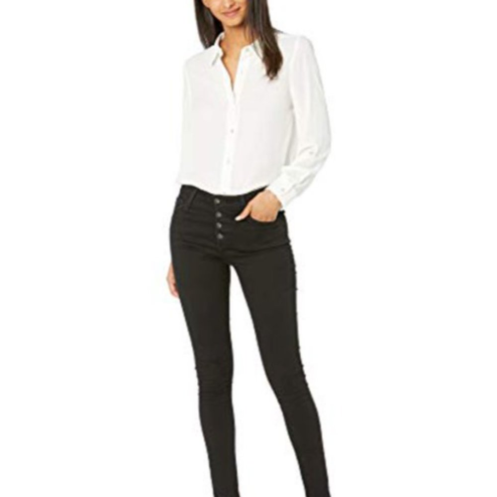 Nanette Nanette Lepore Women's Ls, Cannoli Cream/Naive Peach, Size XS